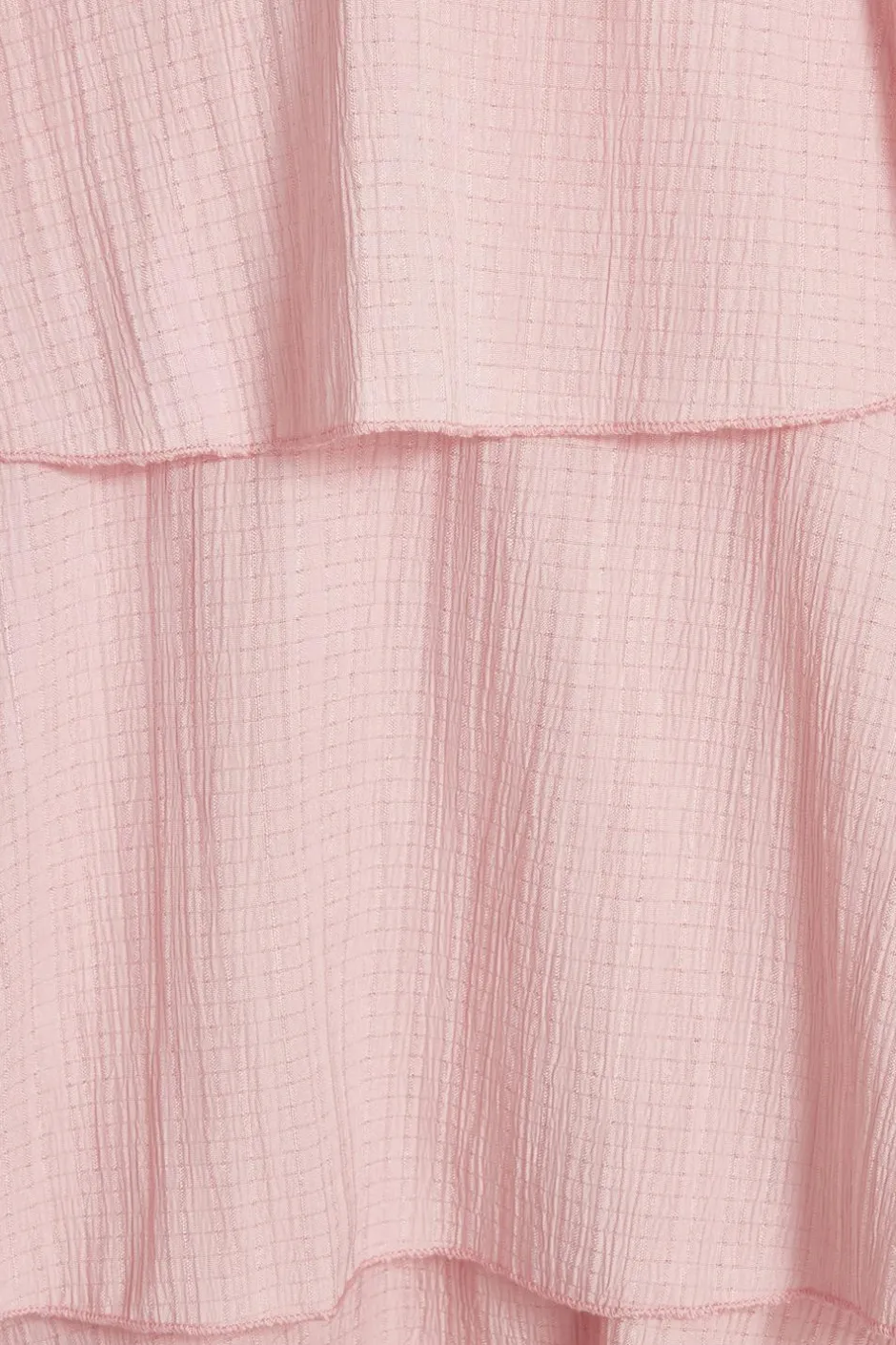 Quiz Pale Pink Tiered Midi Dress Discount