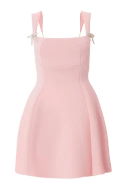 Quiz Petite Baby Pink A-Line Mini Dress Discount