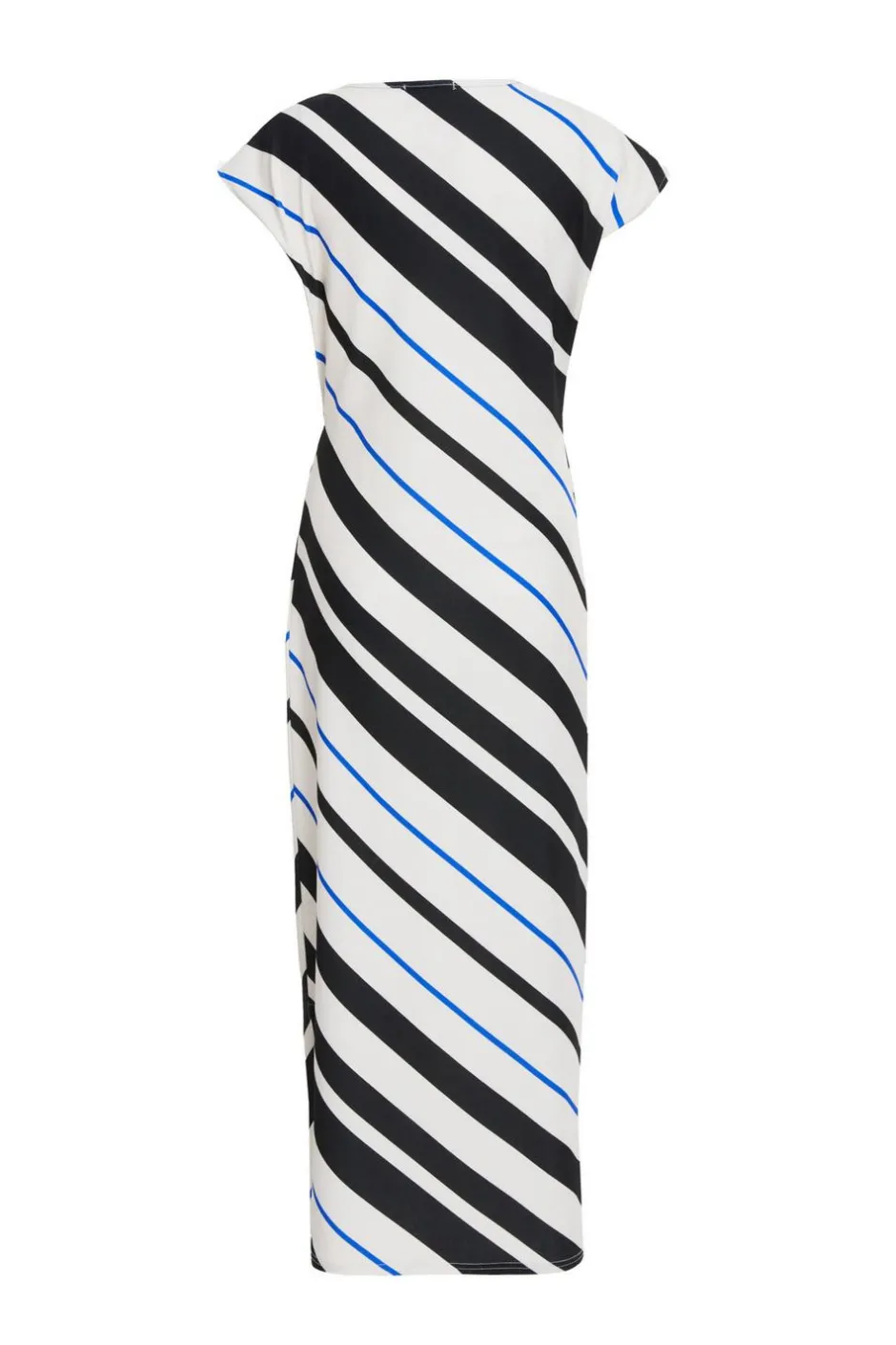 Quiz Petite Black Stripe Tie Belt Midaxi Dress Best
