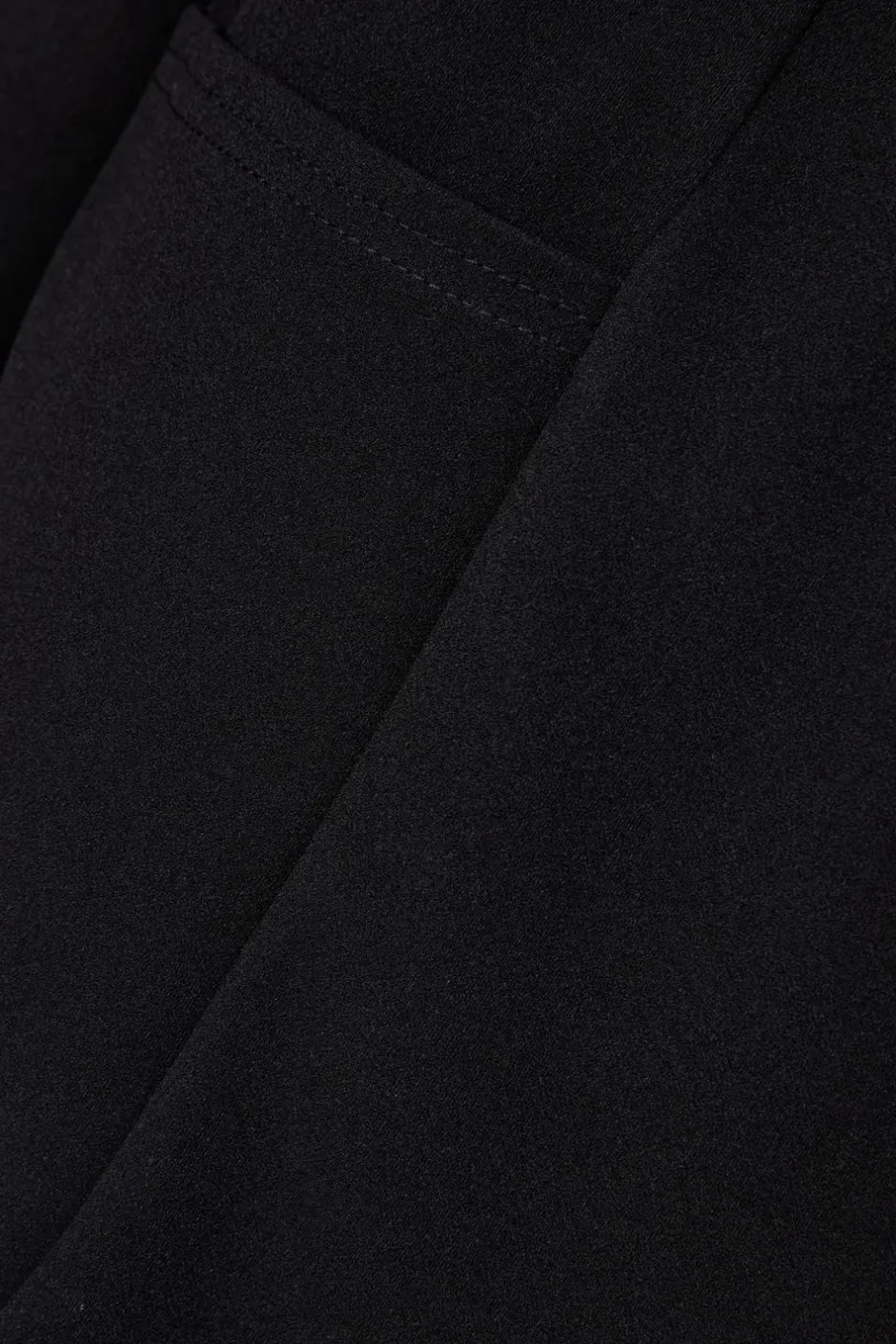 Quiz Petite Tie Waist Blazer Black Sale