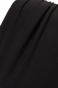 Quiz Petite Black Tie Waist Jumpsuit