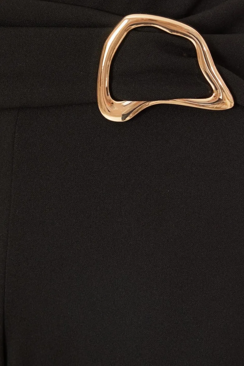 Quiz Petite Black Tie Waist Palazzo Trousers Hot