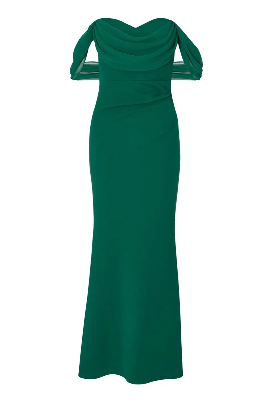 Quiz Petite Bottle Green Drop Sleeve Maxi Dress Wine Best