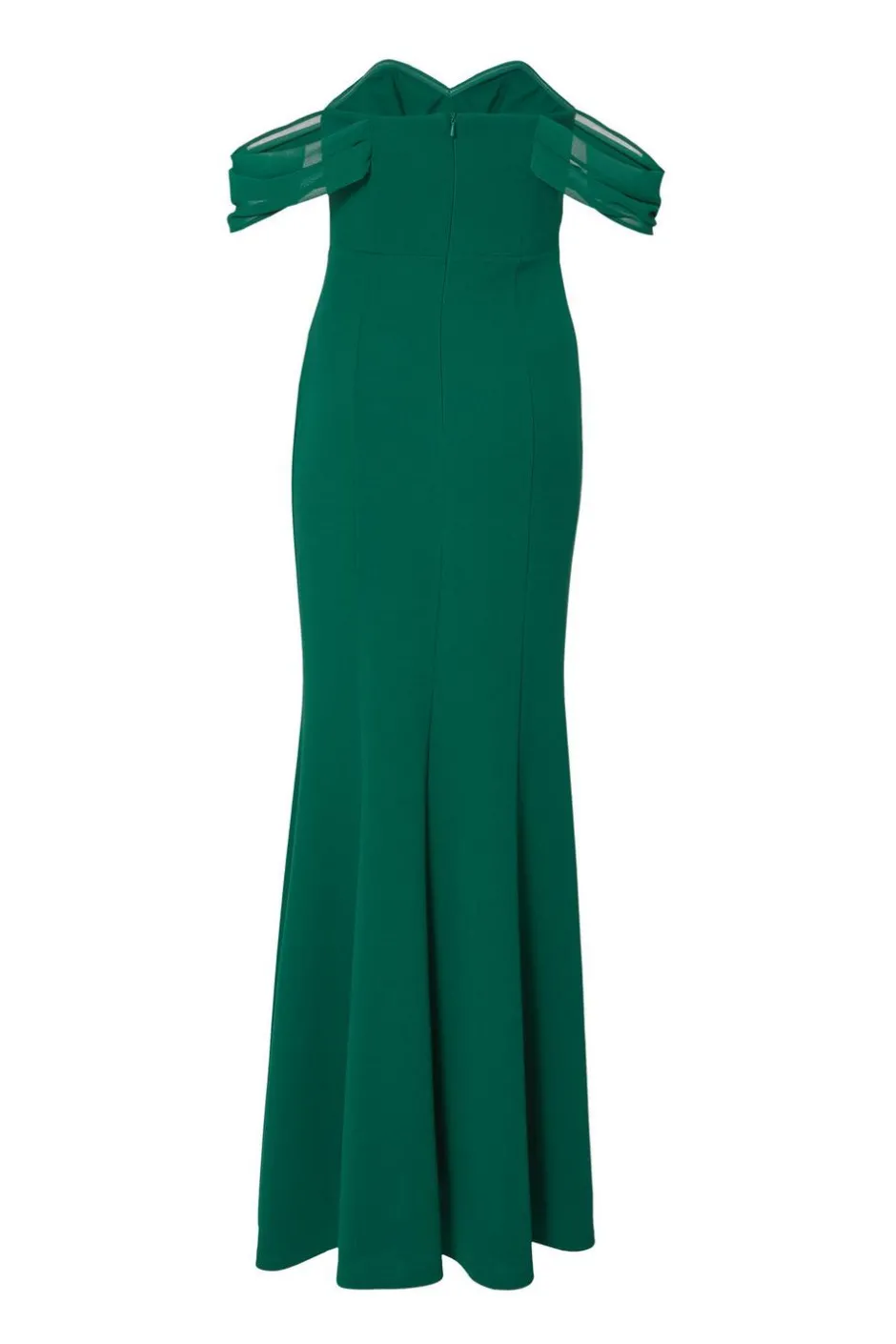 Quiz Petite Bottle Green Drop Sleeve Maxi Dress Wine Best