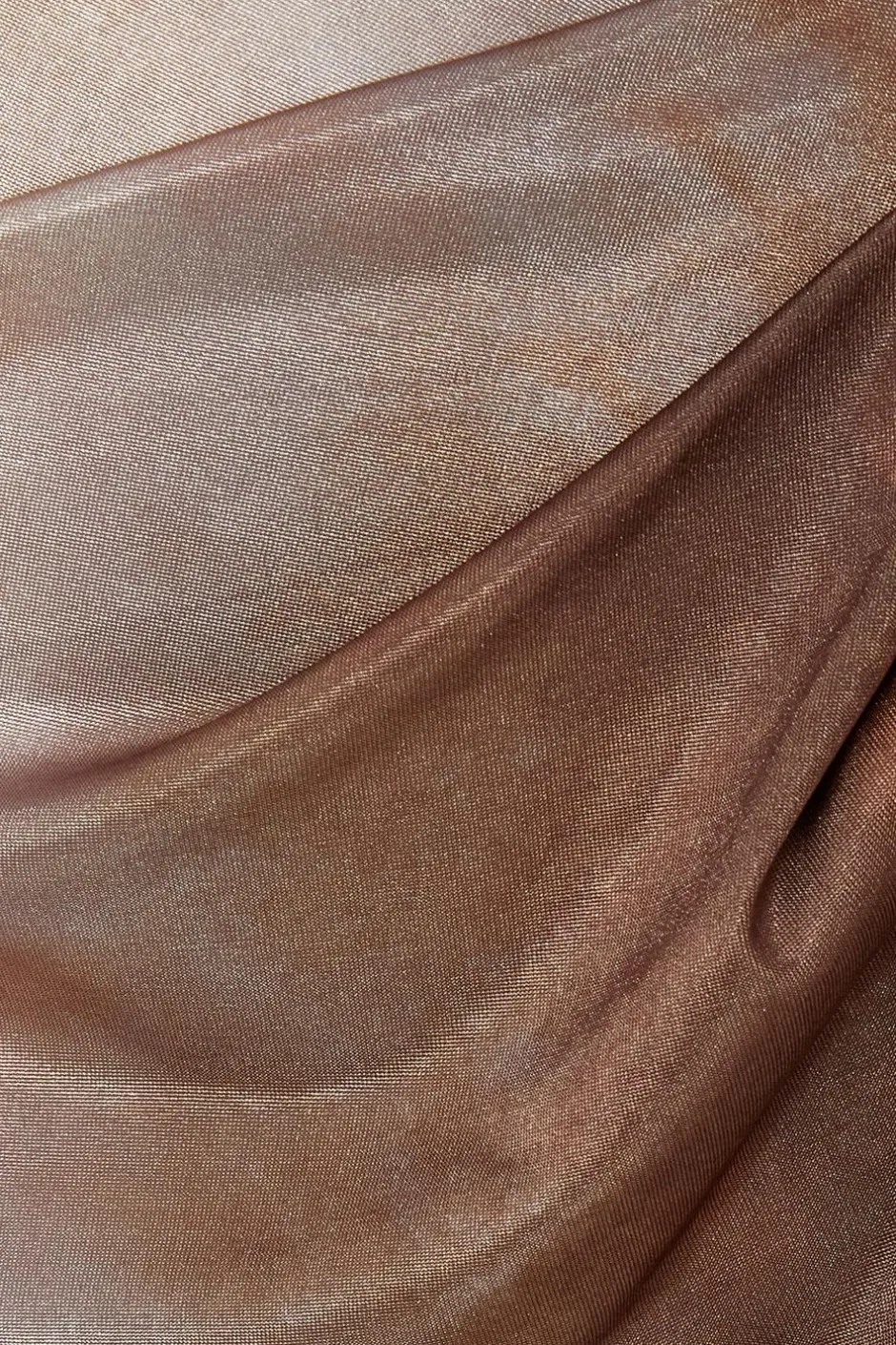 Quiz Petite Brown Ruched Side Midi Dress Discount