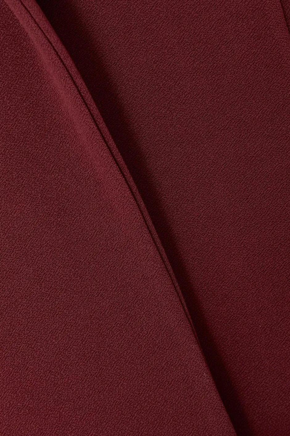 Quiz Petite Dark Red Ruched Sleeve Blazer Burgundy