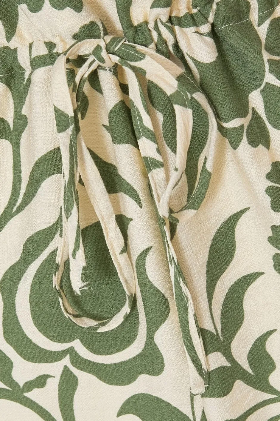 Quiz Petite Khaki Tropical Print Jumpsuit Best