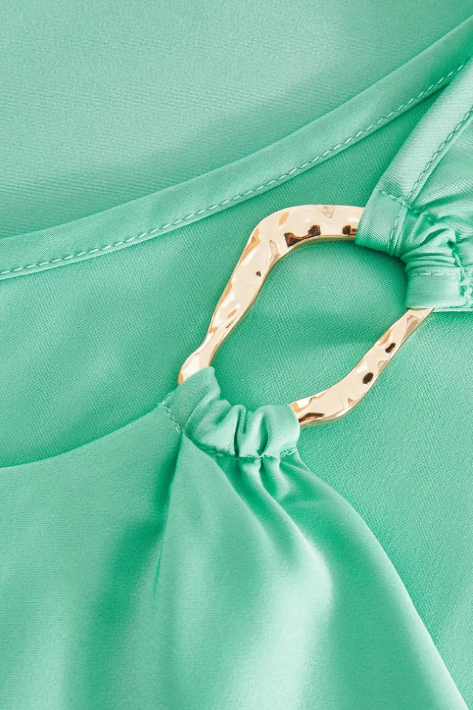 Quiz Petite Mint Asymmetric Midaxi Dress Discount