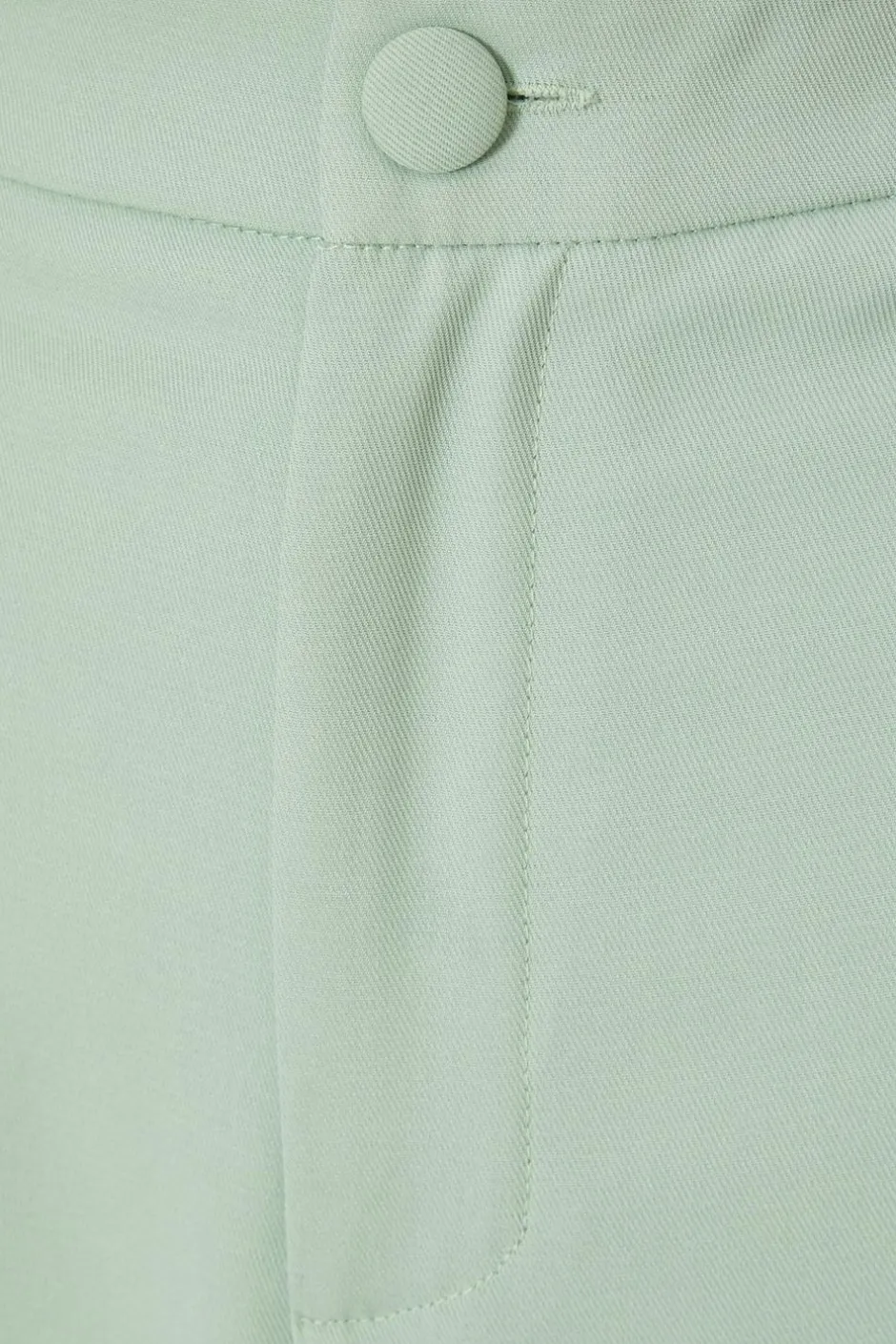 Quiz Petite Mint Flared Tailored Trousers