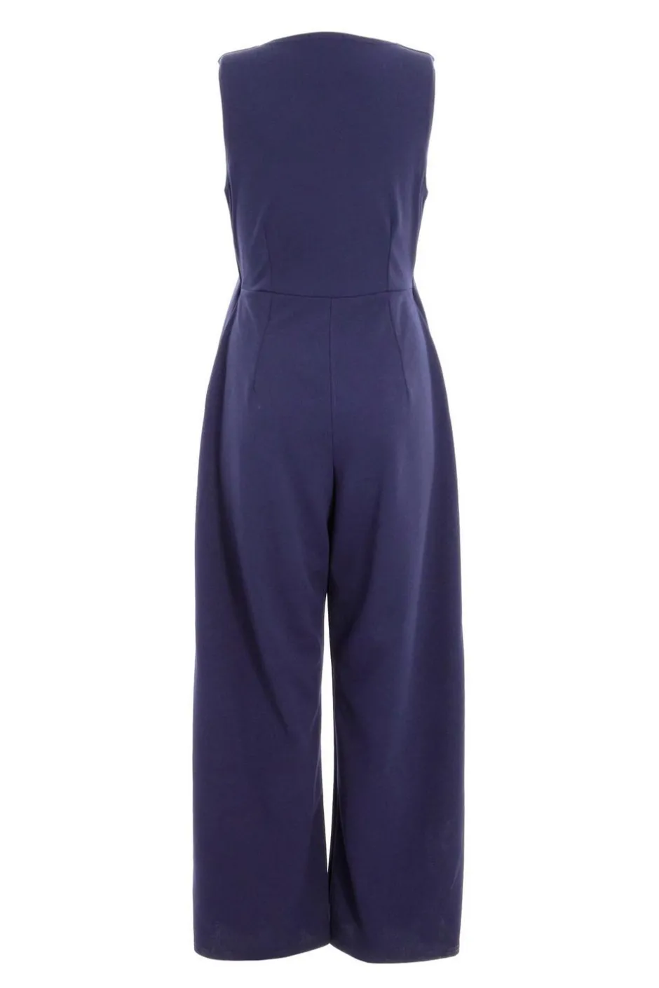 Quiz Petite Navy Waistcoat Jumpsuit Hot