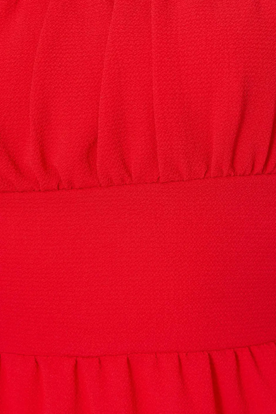 Quiz Petite Red Short Sleeve Midaxi Dress