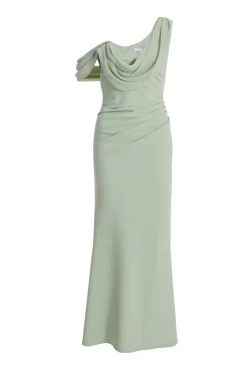 Quiz Petite Sage Drop Sleeve Maxi Dress Hot