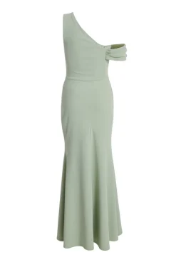 Quiz Petite Sage Drop Sleeve Maxi Dress Hot