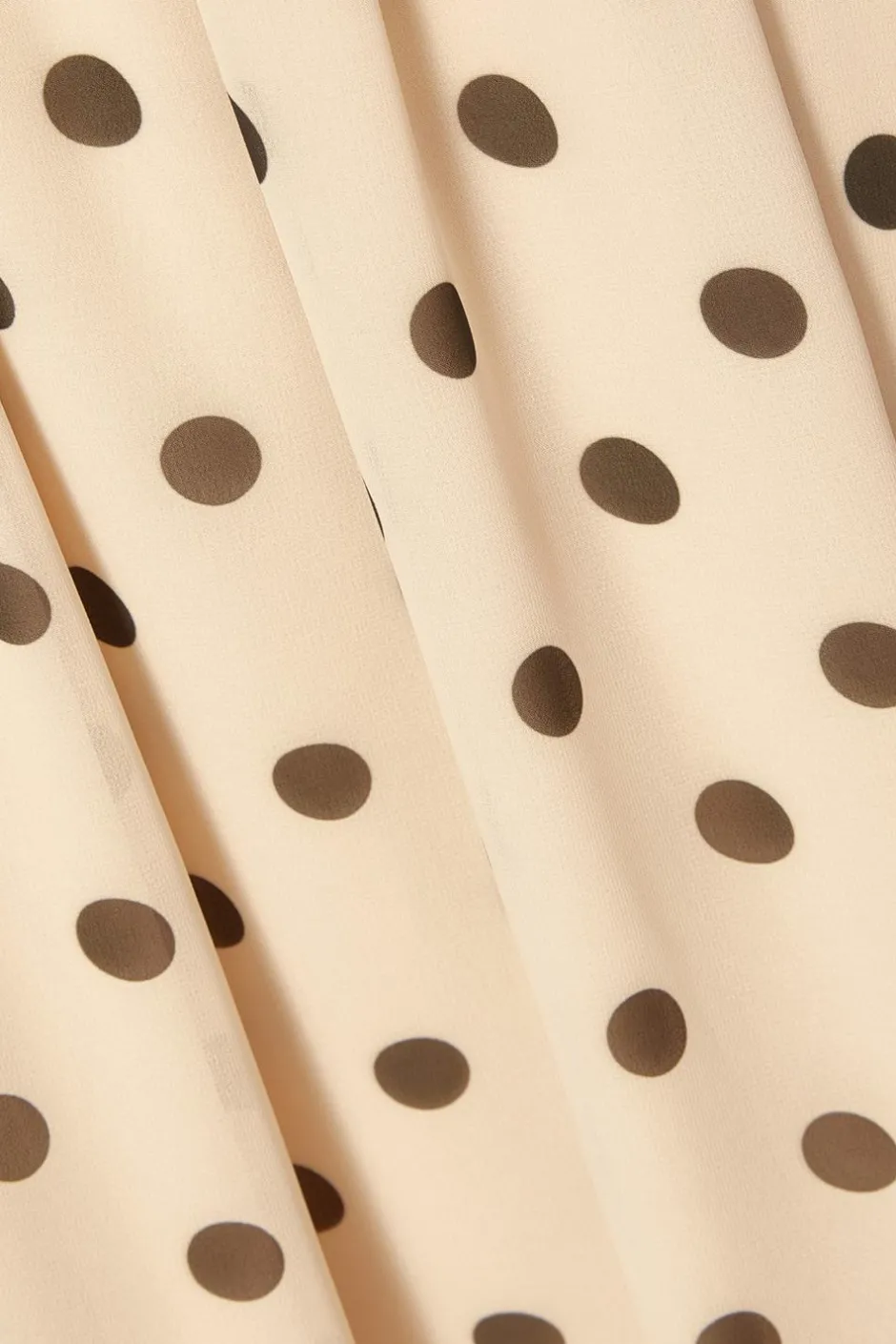 Quiz Petite Stone Chiffon Polka Dot Midi Dress Sale