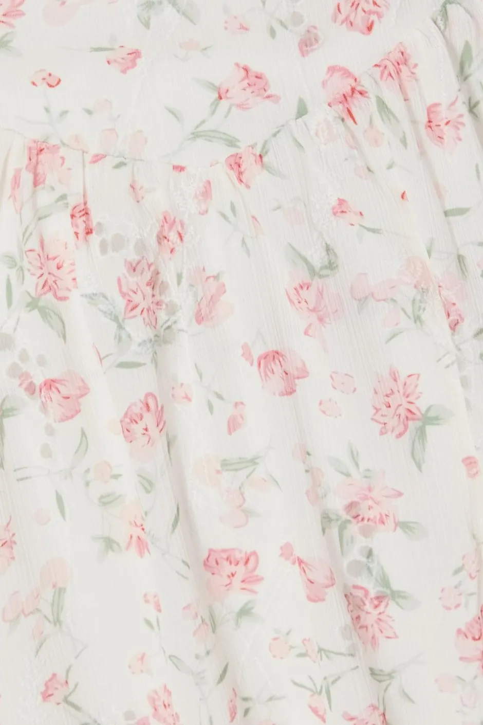 Quiz Petite White Floral Print Midi Dress