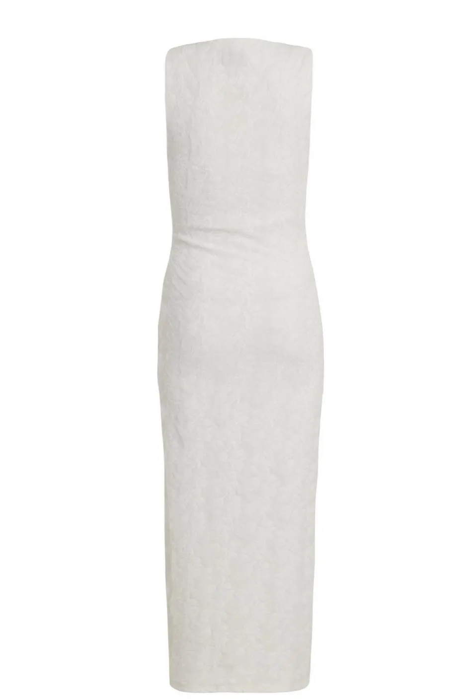 Quiz Petite White Jacquard Midaxi Dress New