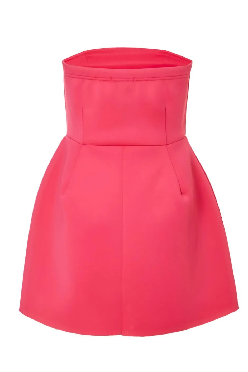 Quiz Pink Bandeau A-Line Mini Dress Outlet