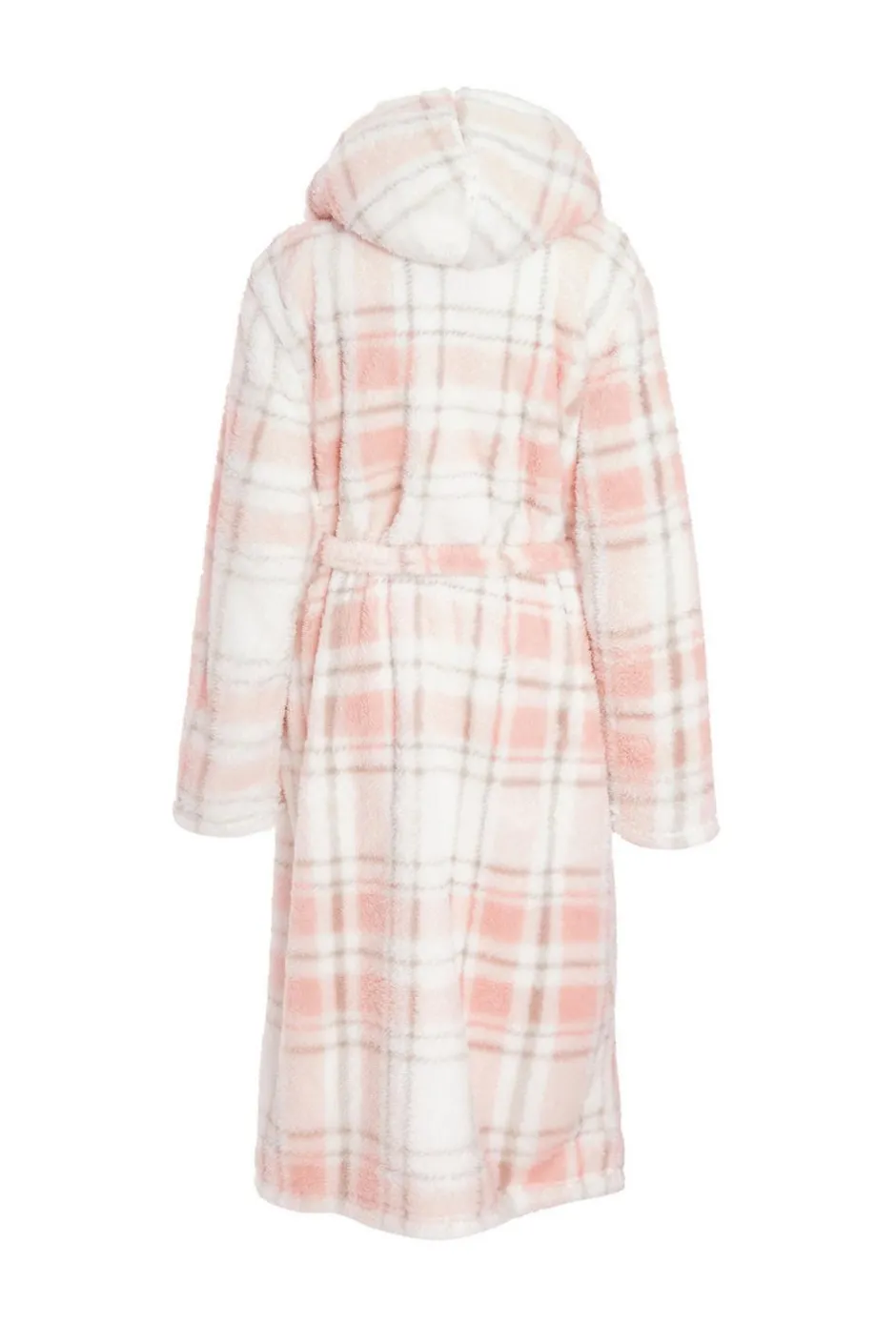 Quiz Pink Check Print Robe Clearance