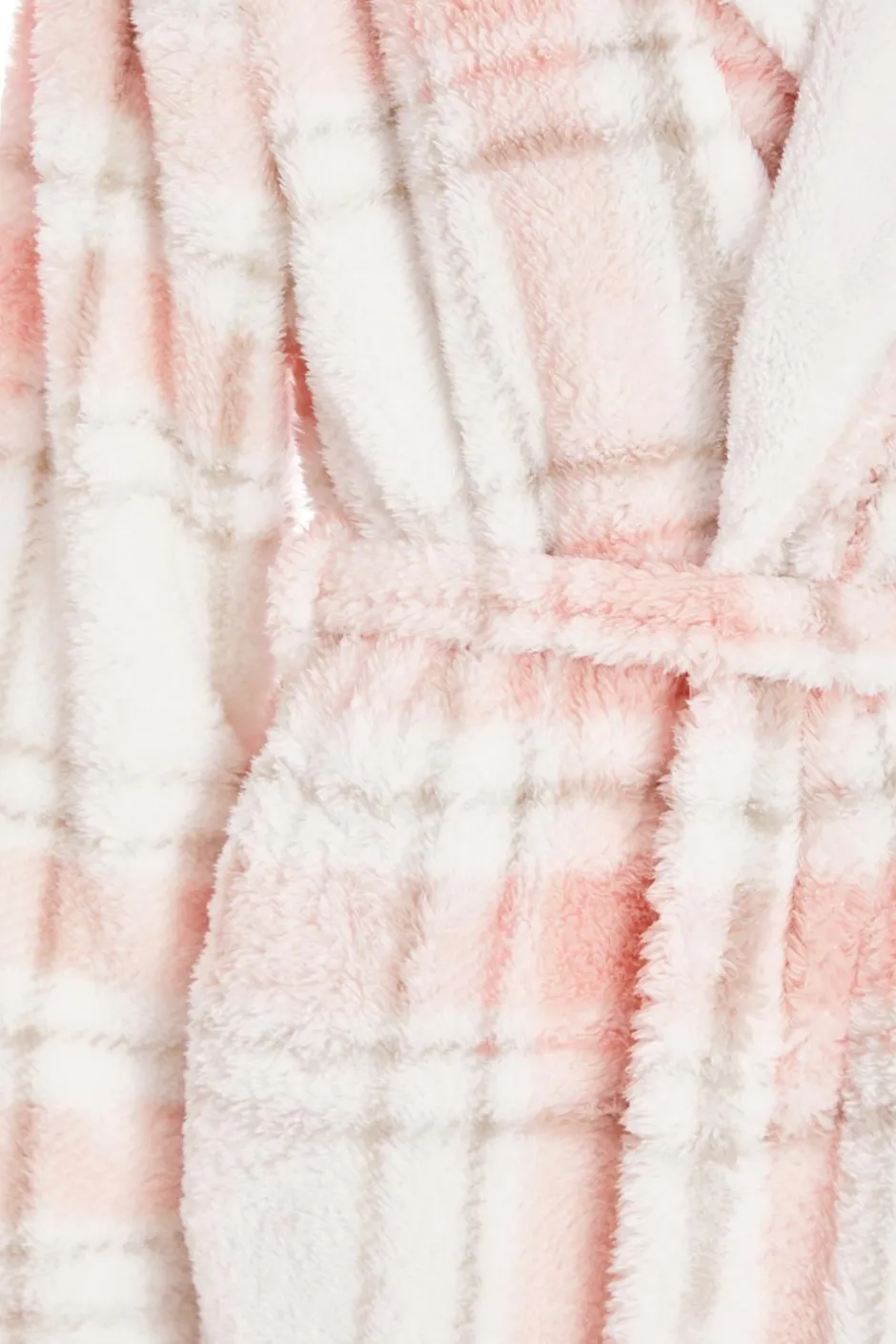 Quiz Pink Check Print Robe Clearance