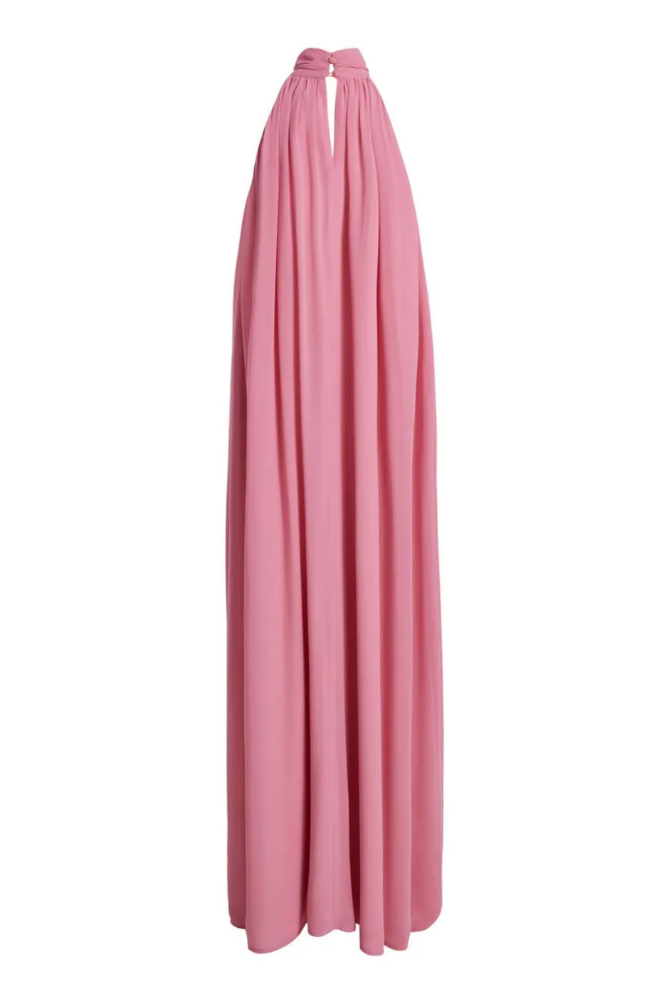 Quiz Pink Chiffon Corsage Maxi Dress Clearance