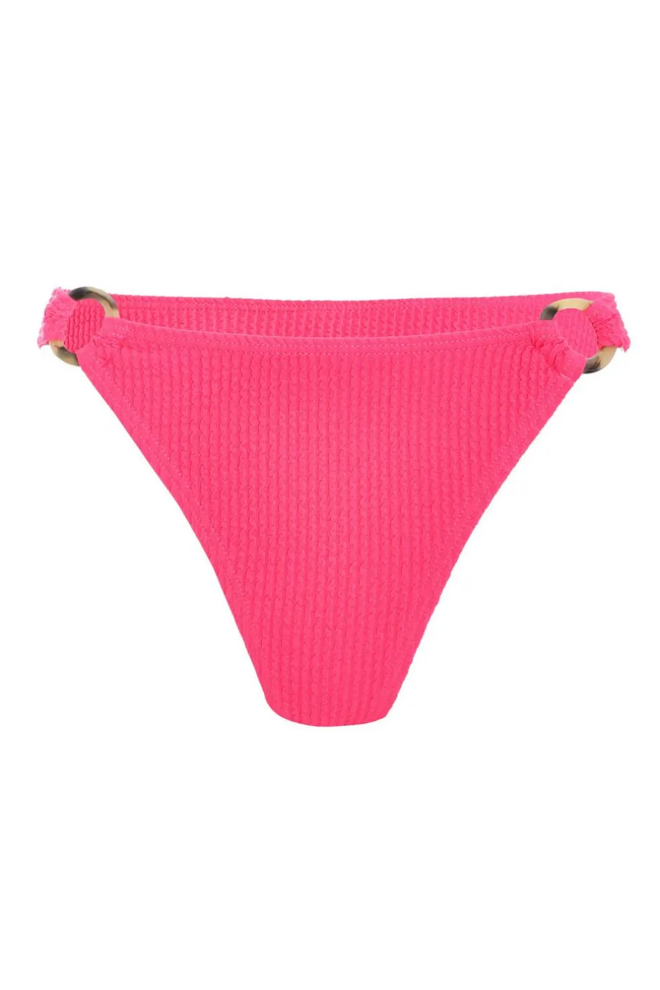 Quiz Pink Crinkle Bikini Bottoms