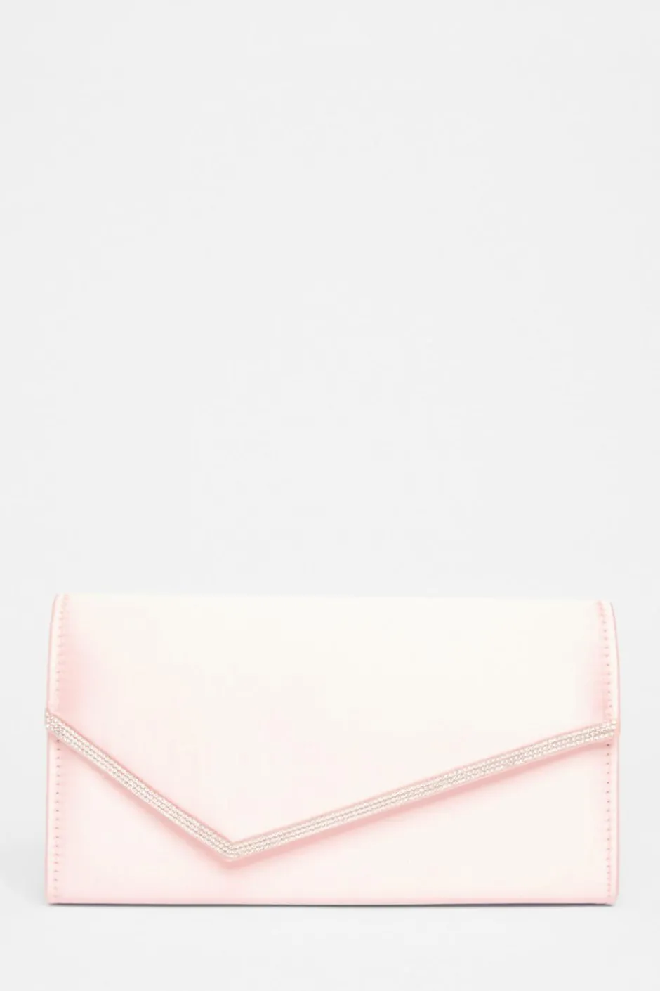 Quiz Diamante Clutch Pink Sale
