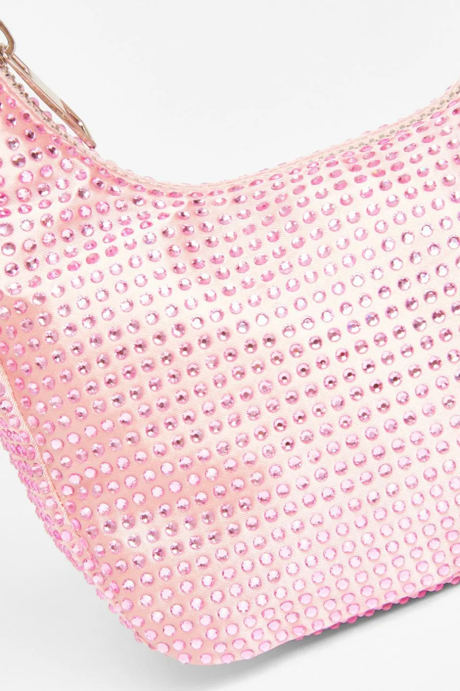Quiz Diamante Mini Bag Pink Online
