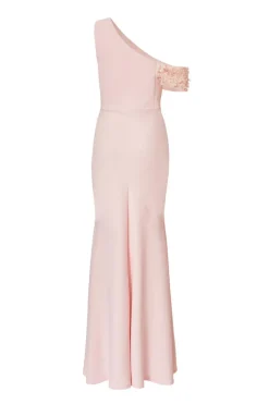 Quiz Pink Floral Drop Sleeve Maxi Dress Baby Pink Best