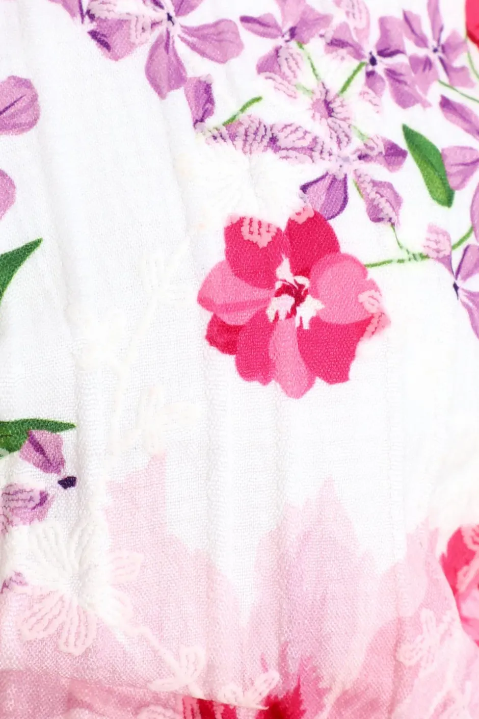 Quiz Pink Floral Puff Sleeve Crop Top Discount