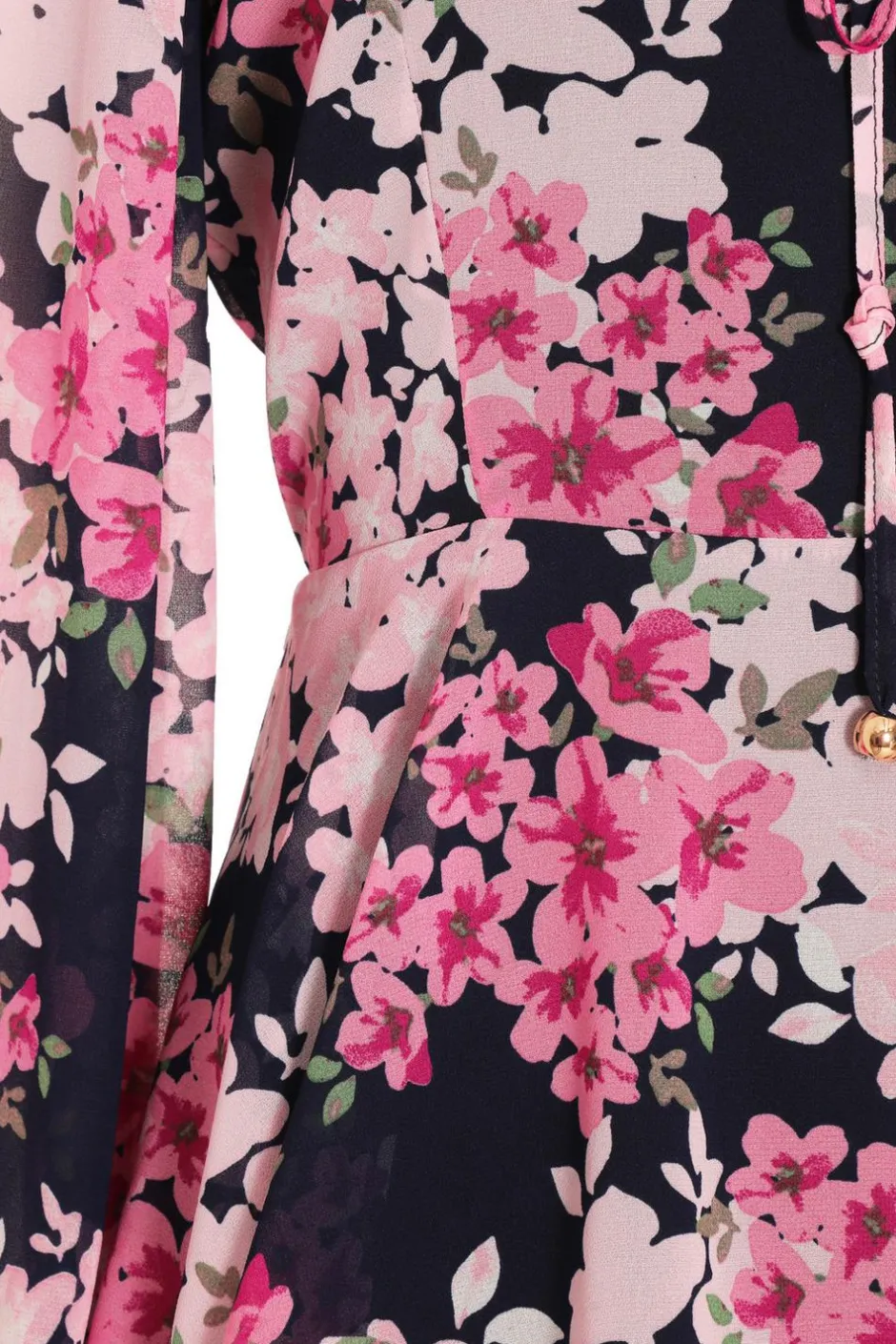 Quiz Pink Floral Tiered Playsuit Outlet