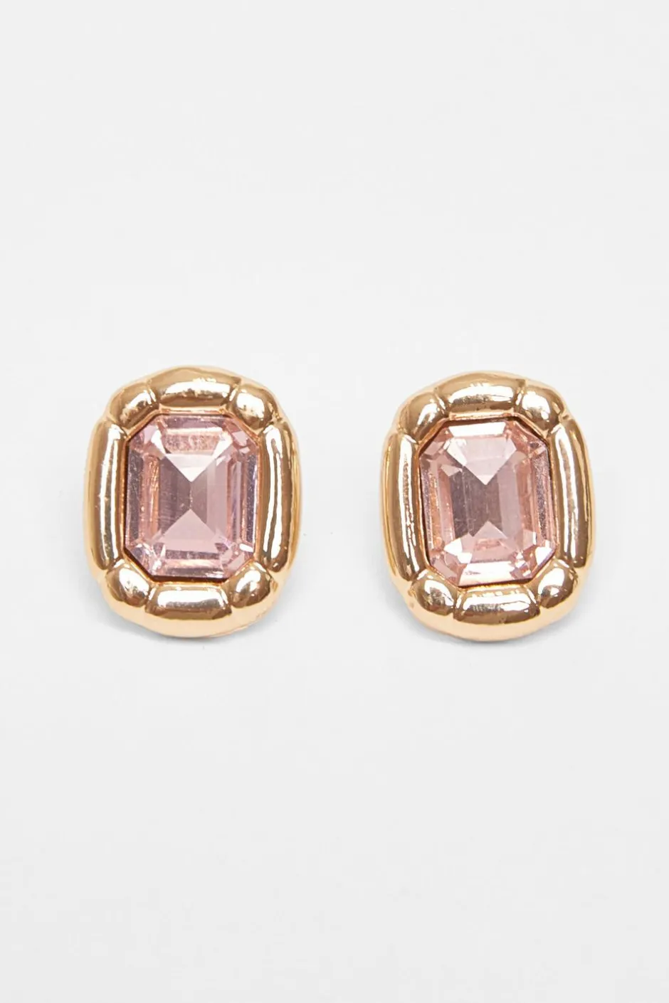 Quiz Jewel Stud Earrings Pink Online