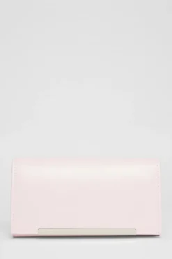 Quiz Long Clutch Bag Pink New