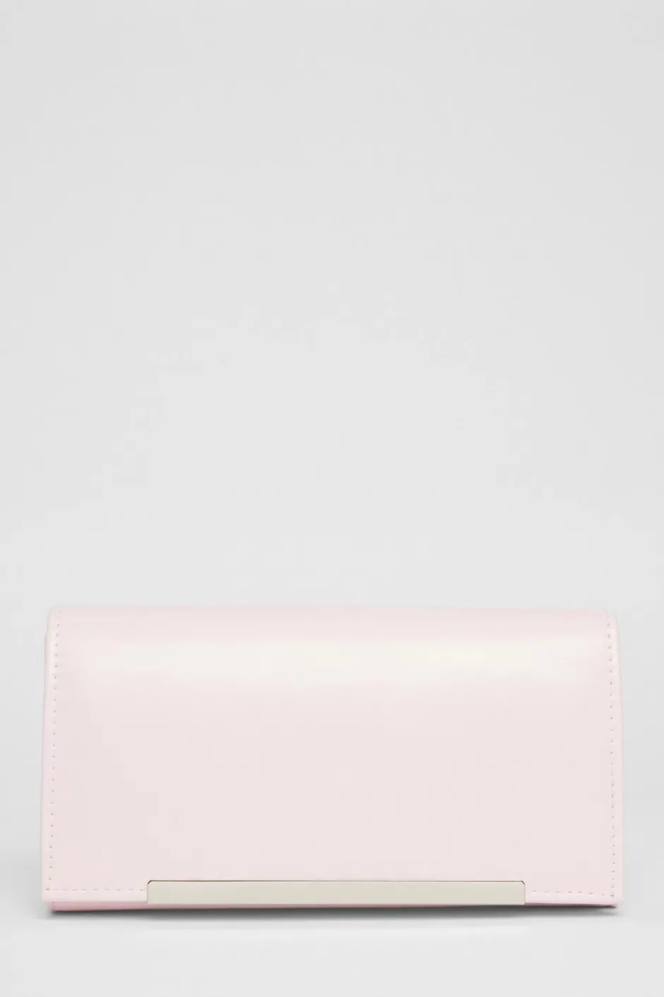 Quiz Long Clutch Bag Pink New