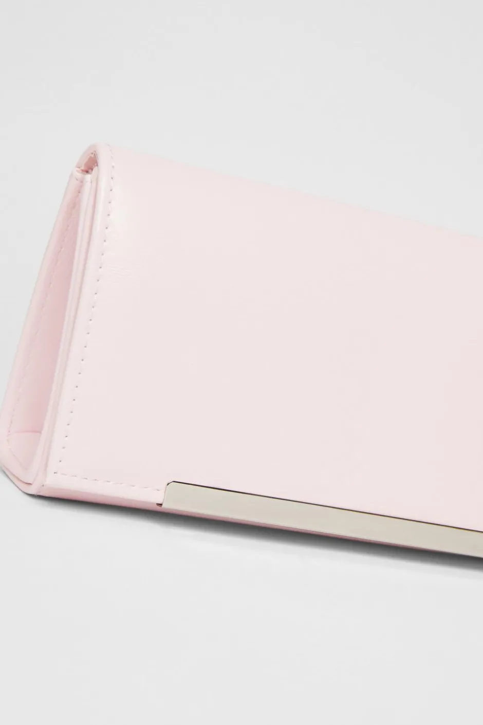 Quiz Long Clutch Bag Pink New