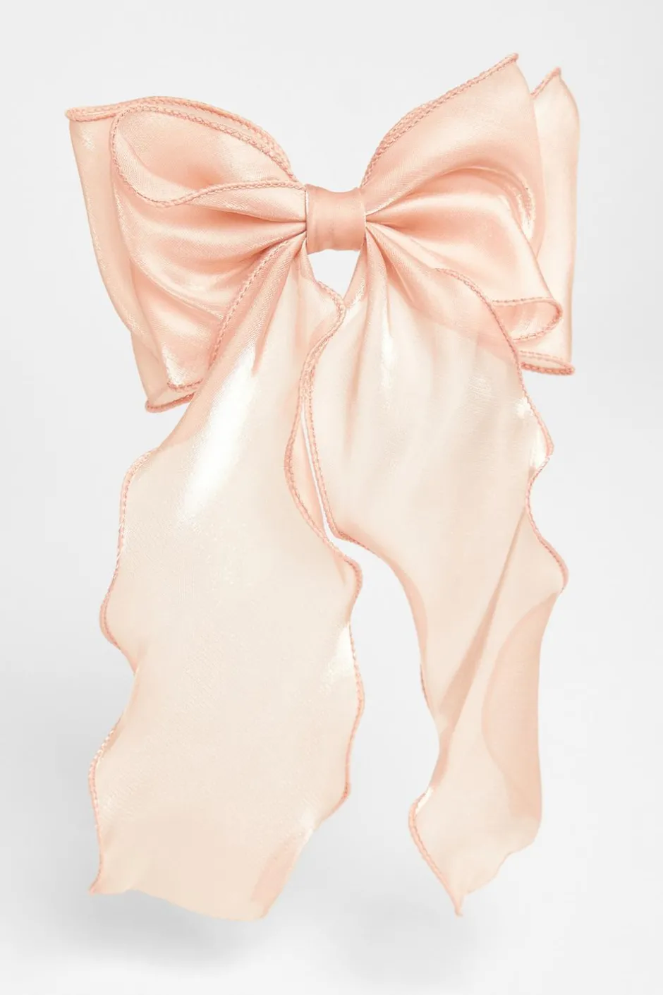 Quiz Organza Hair Bow Pink