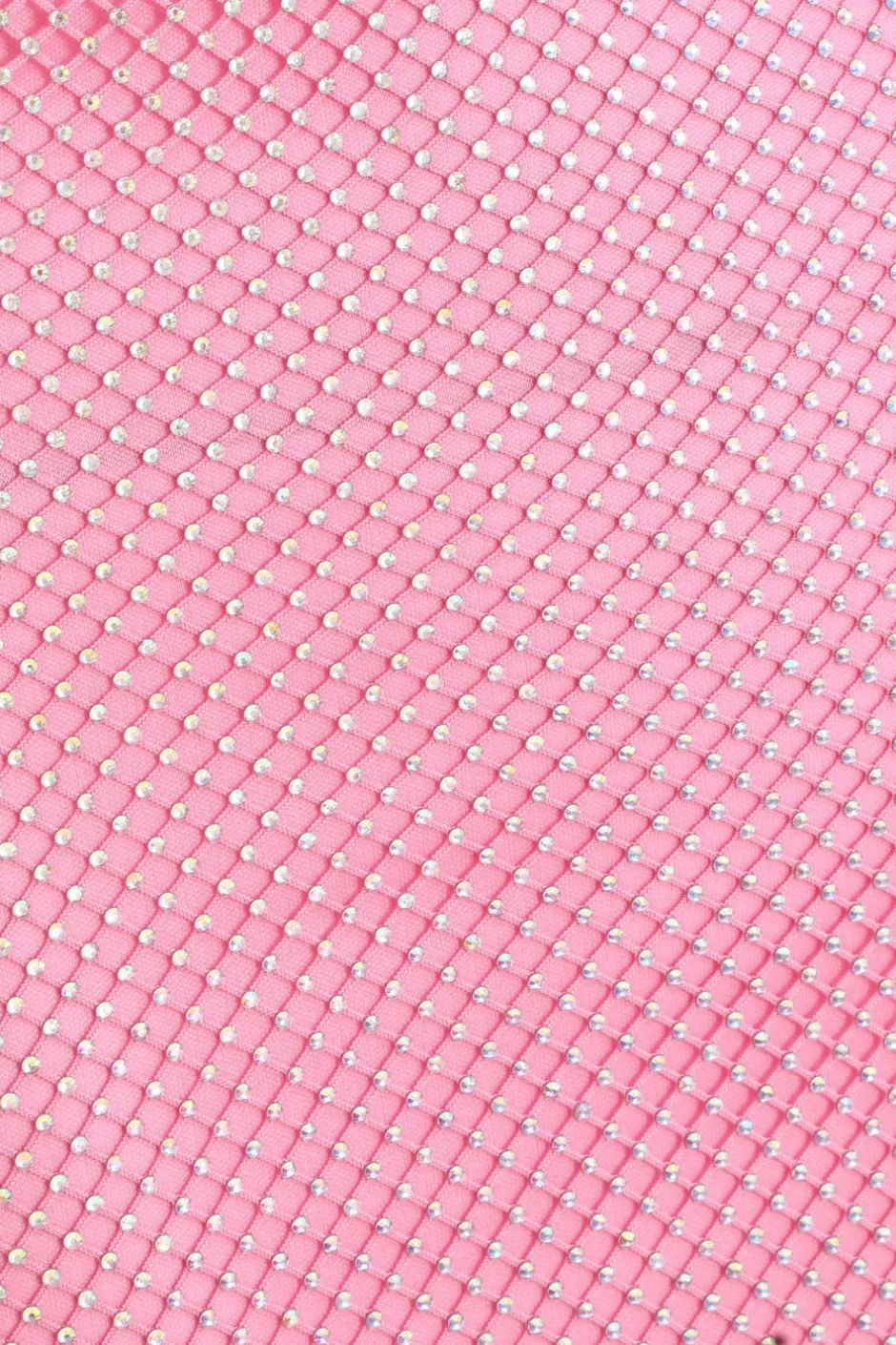 Quiz Pink Rhinestone Cowl Neck Dress Clearance