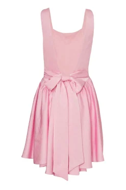 Quiz Satin Corset Mini Dress Pink Sale
