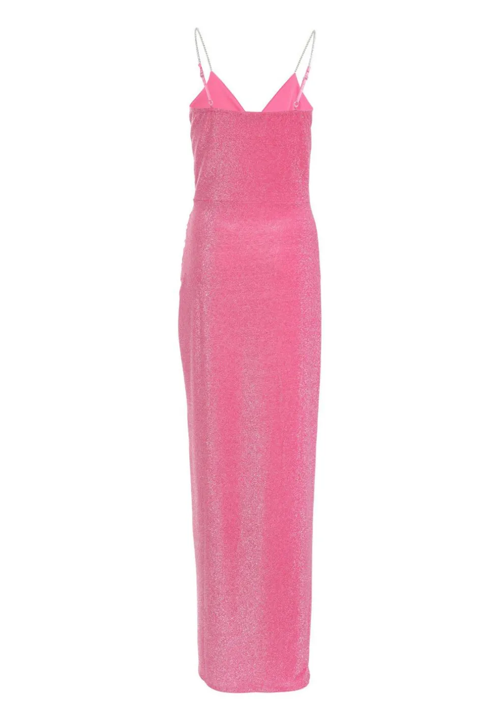 Quiz Pink Shimmer Wrap Maxi Dress Best