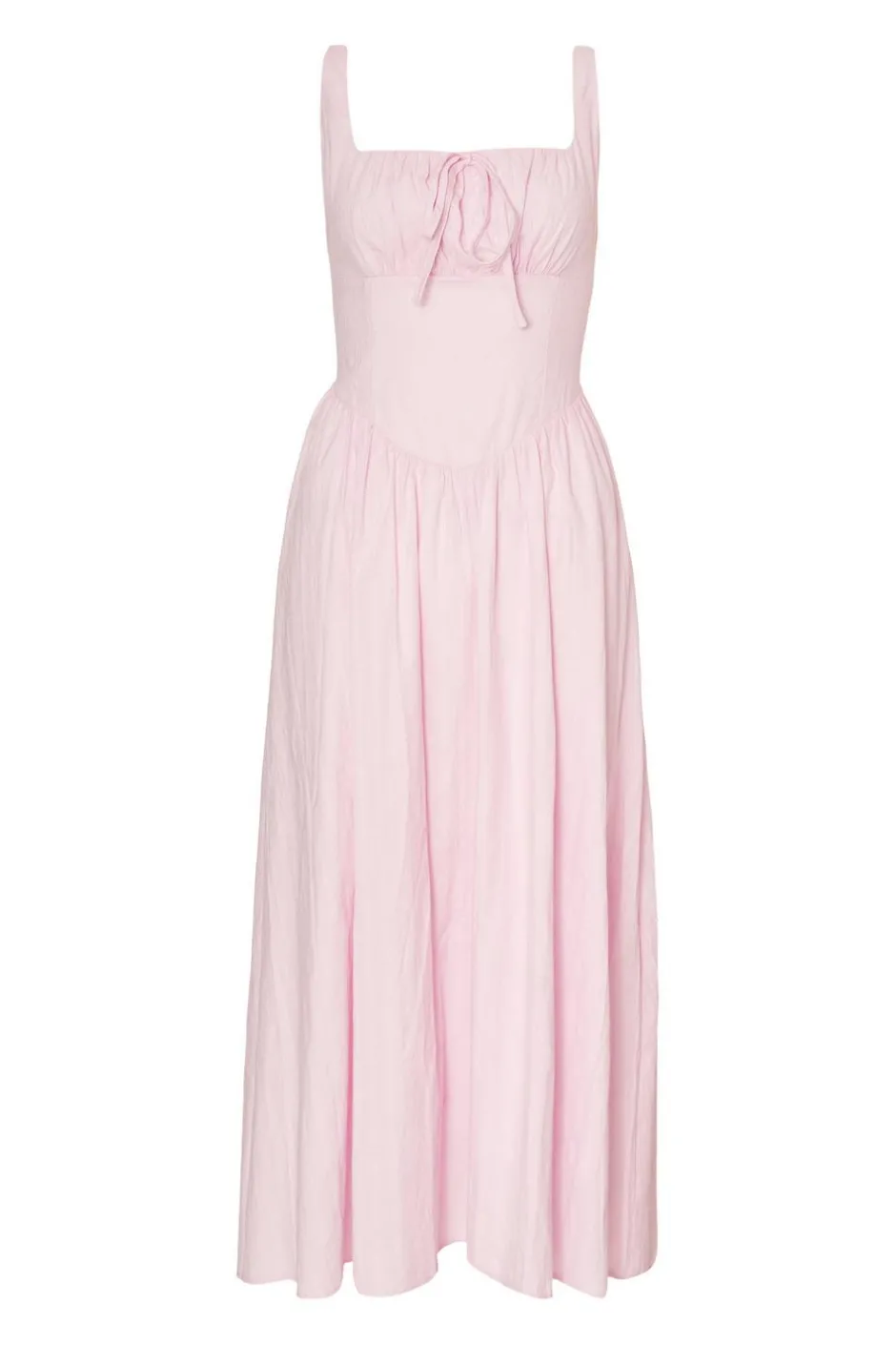 Quiz Pink Textured Midaxi Dress Outlet