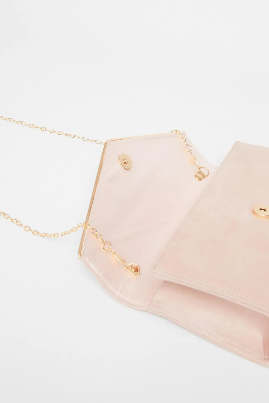Quiz Thin Clutch Bag Pink Outlet