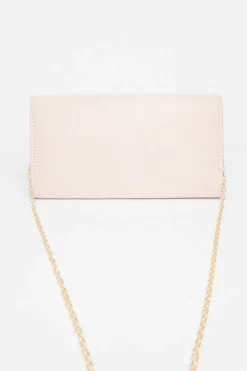 Quiz Thin Clutch Bag Pink Outlet