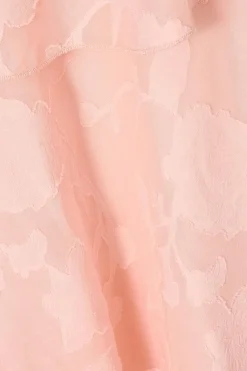 Quiz Pink Tiered Maxi Dress Pale Pink Best