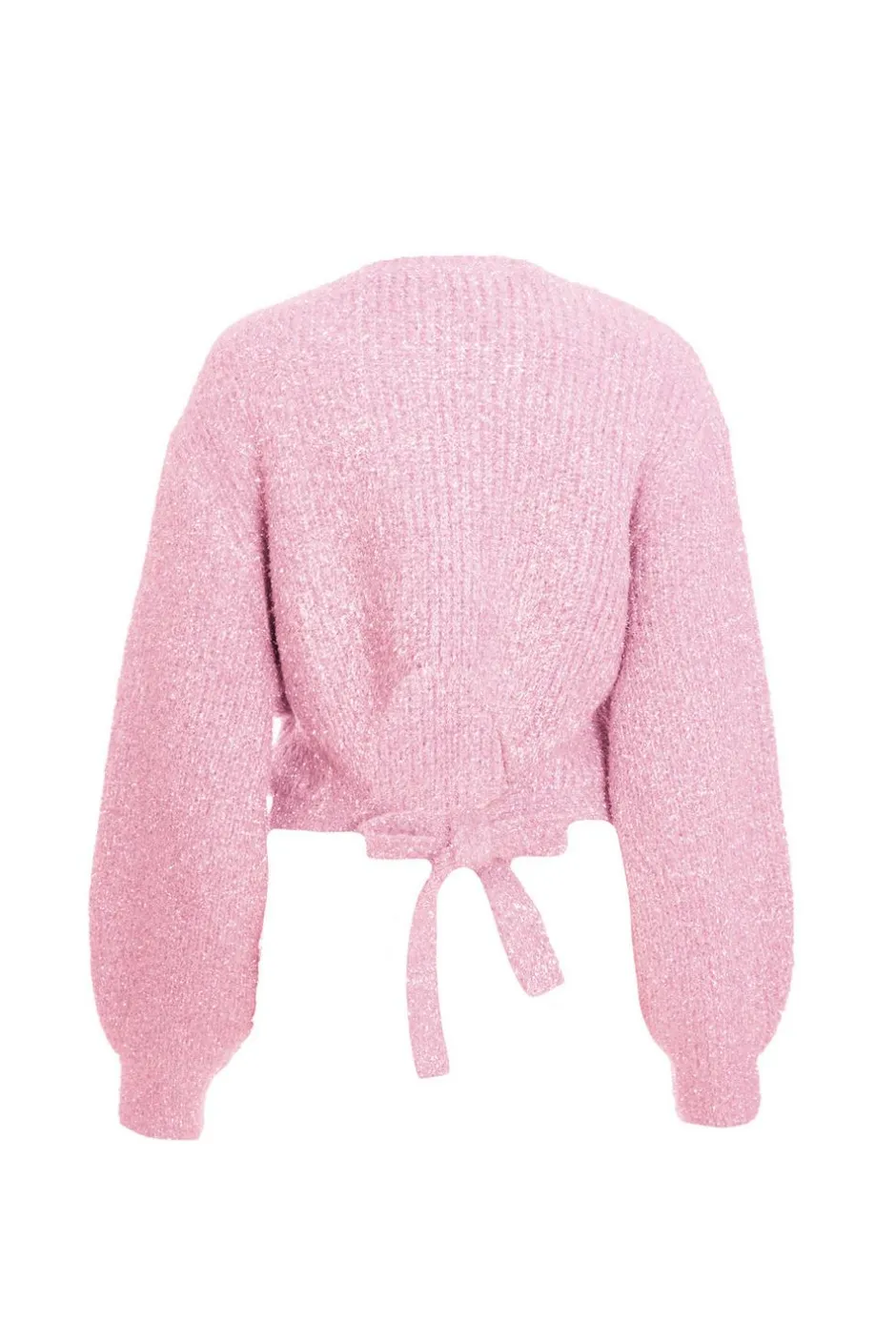 Quiz Pink Tinsel Knit Jumper Online