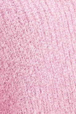 Quiz Pink Tinsel Knit Jumper Online