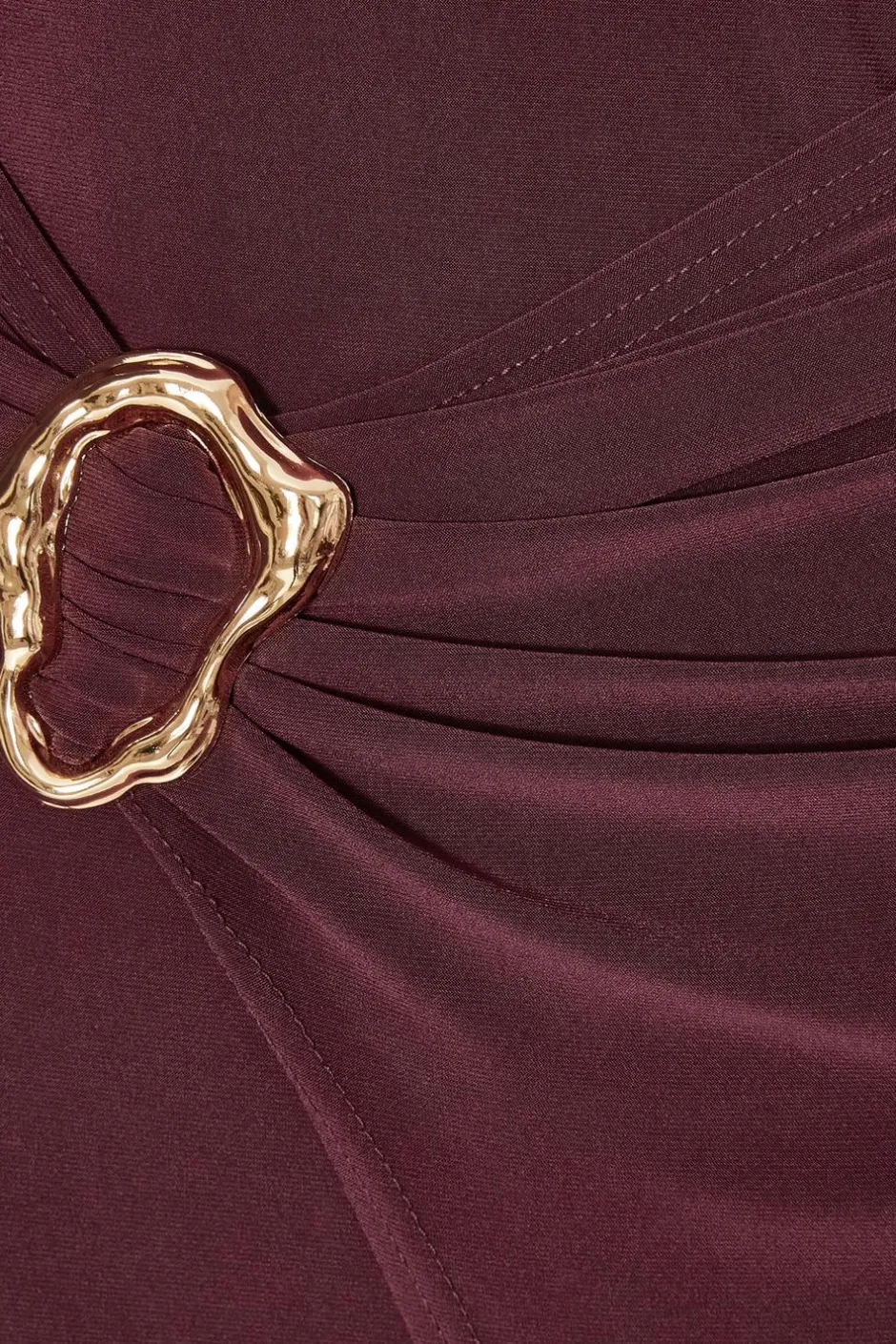 Quiz Plum Buckle Midaxi Dress Online