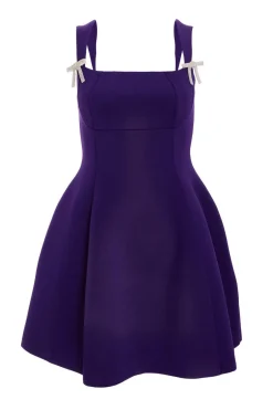 Quiz A-Line Mini Dress Purple Best