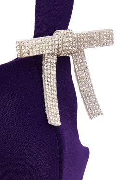 Quiz A-Line Mini Dress Purple Best