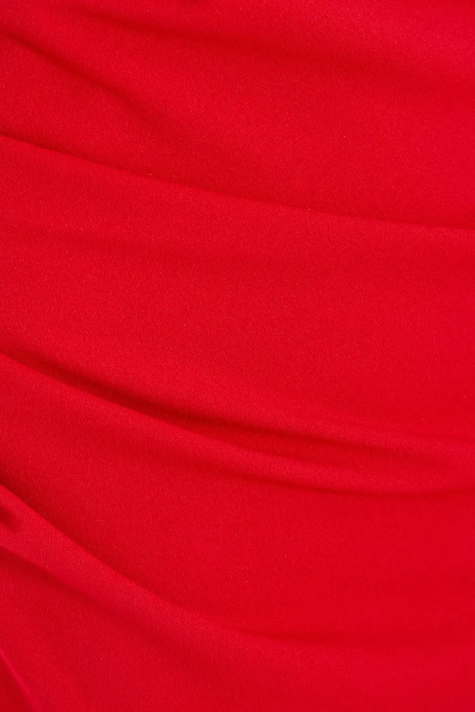 Quiz Red Bardot Ruched Wrap Midi Dress Discount