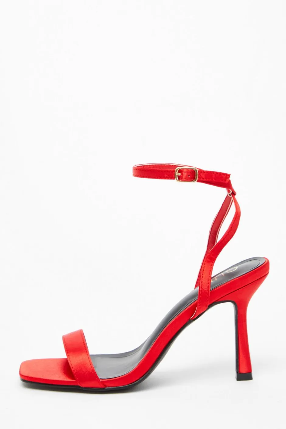 Quiz Barely There Heels Red Hot