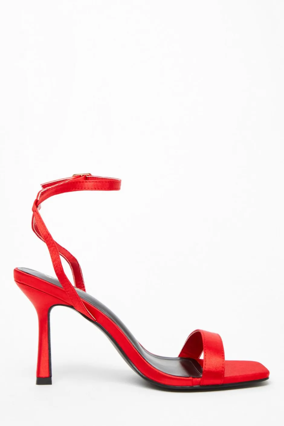 Quiz Barely There Heels Red Hot